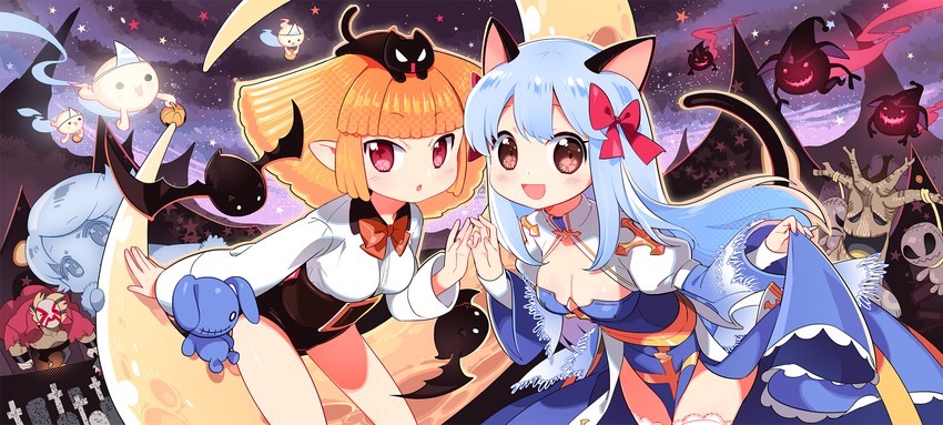 arch bishop, loli ruri, lude, quve, gibbet, and 2 more (ragnarok online) drawn by mao_yu