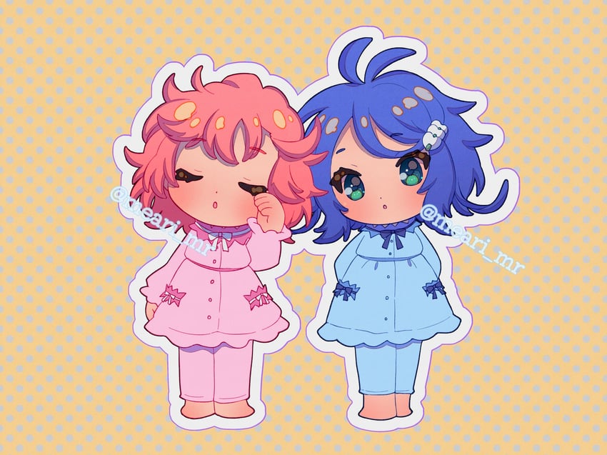 ayase naru and rinne (pretty series and 2 more) drawn by mea_(meari_mr)