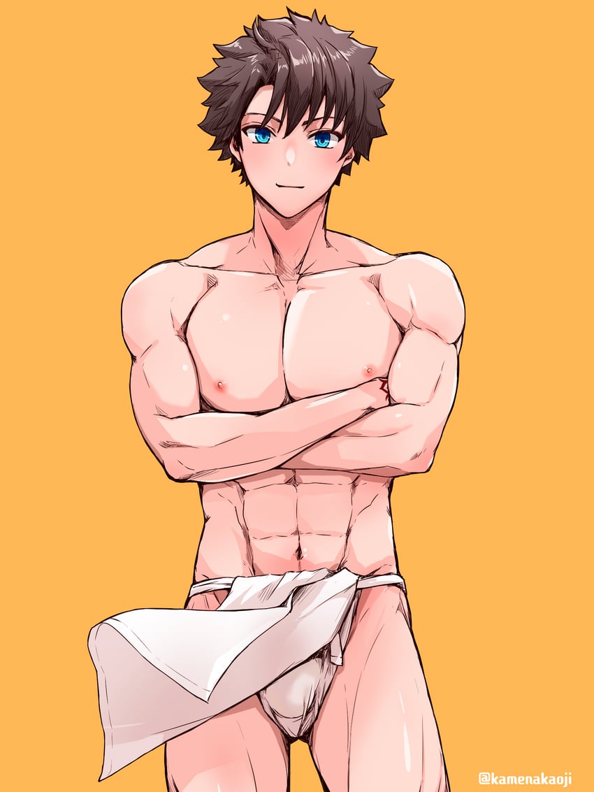 fujimaru ritsuka (fate and 1 more) drawn by kamenakake