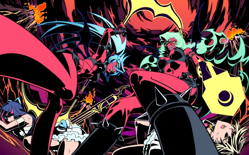 stocking, panty, kneesocks, and scanty (tengen toppa gurren lagann and 1 more) drawn by shinmai_(kyata)