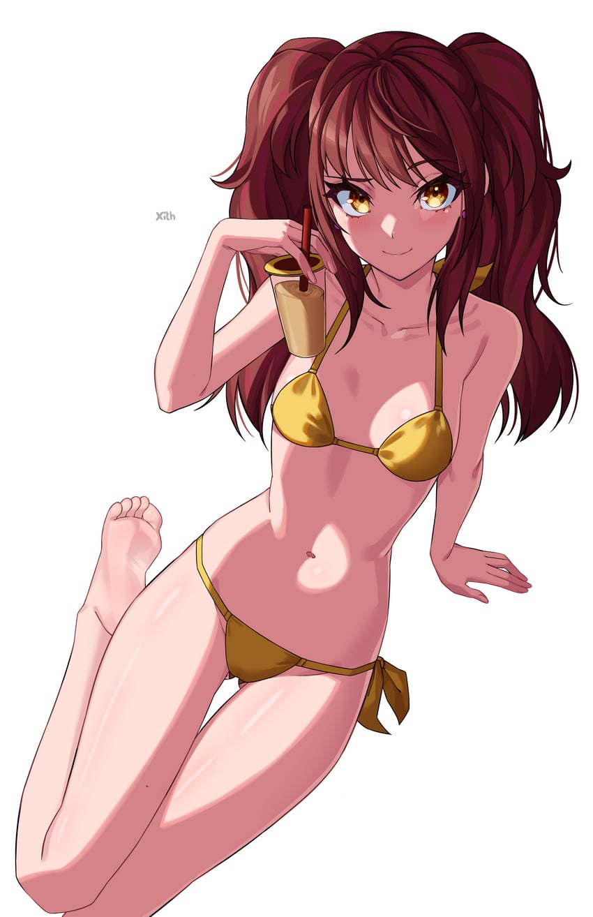 kujikawa rise (persona and 1 more) drawn by x_xith_x