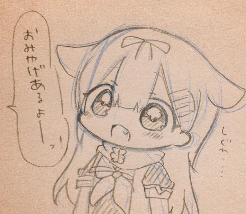 yuudachi and yuudachi kai ni (kantai collection) drawn by jako_(jakoo21)