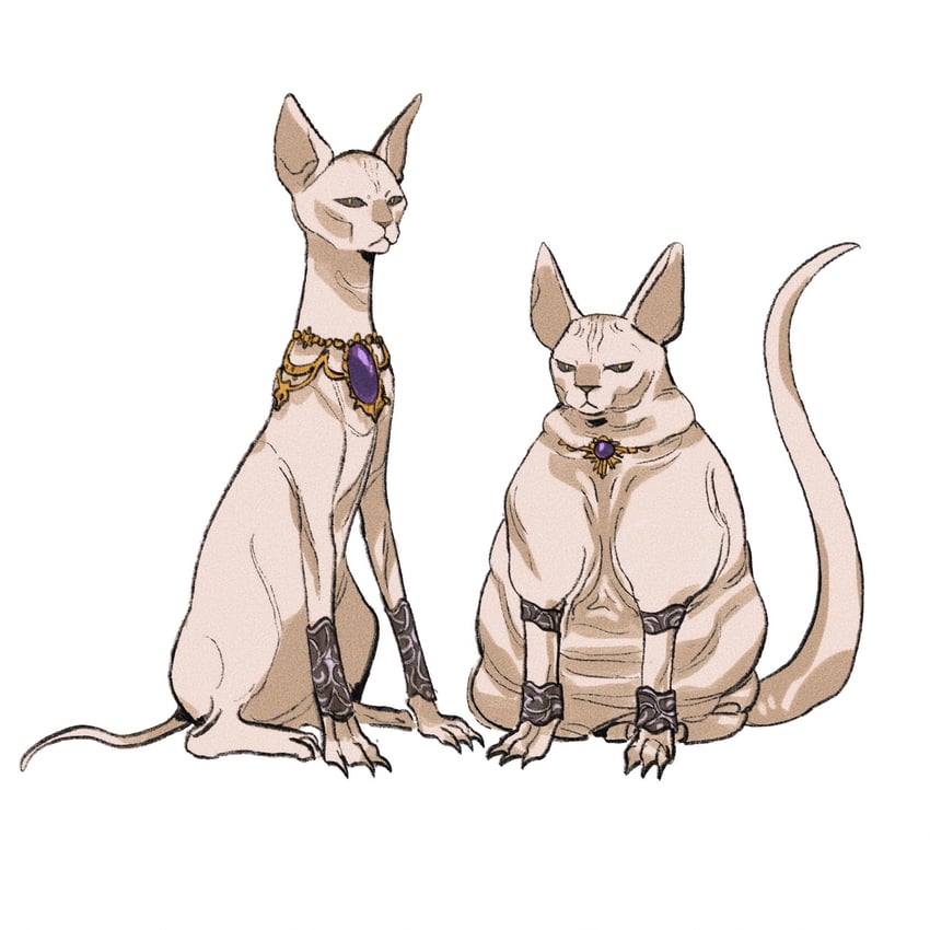 godskin apostle and godskin noble (elden ring) drawn by levia_(leviaaaaa)