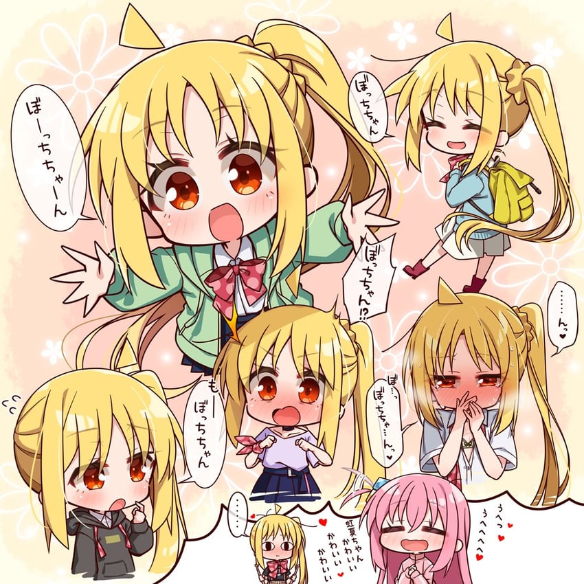 gotoh hitori and ijichi nijika (bocchi the rock!) drawn by chika_(06chimika13)