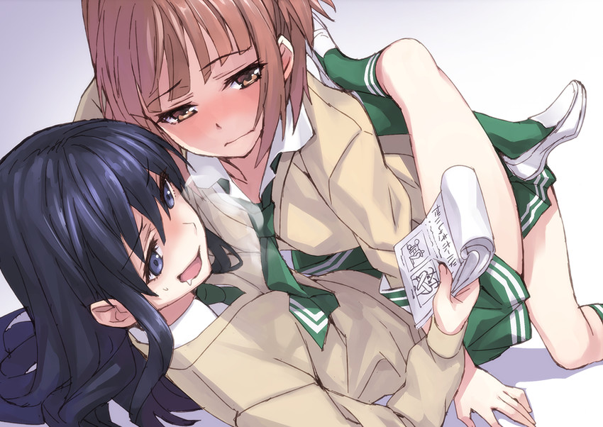 maki natsuo and kurahashi riko (love lab) drawn by matsuryuu