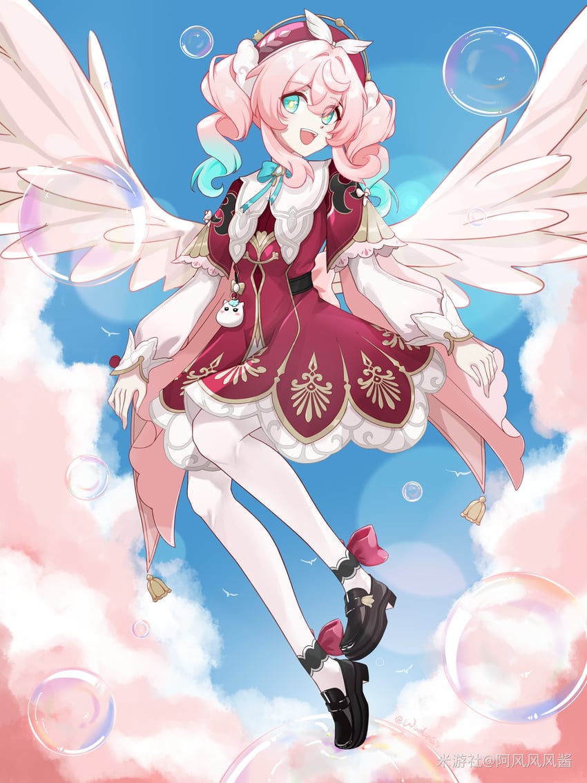hyacine (honkai and 1 more) drawn by a_feng_feng_feng_jiang