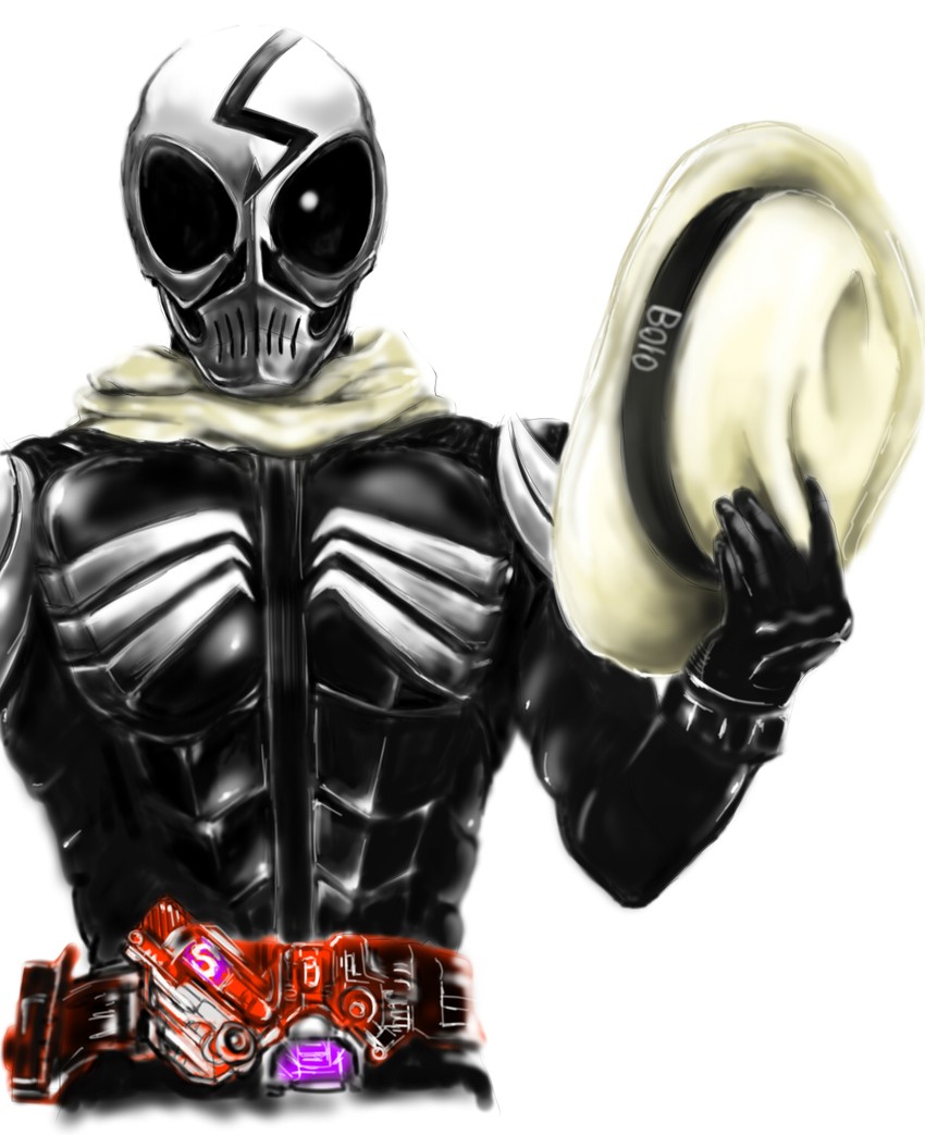 kamen rider skull (kamen rider and 1 more) drawn by bolo