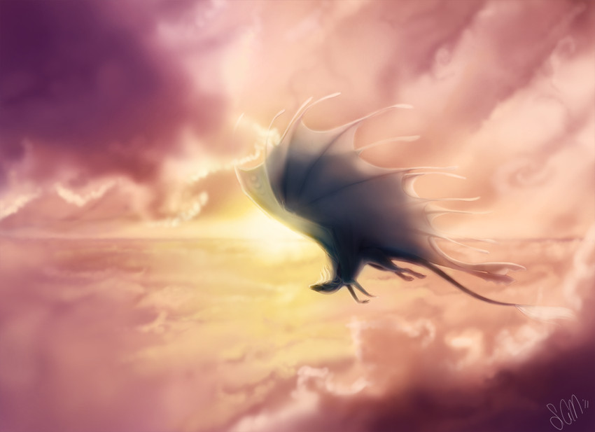 draik (neopets) drawn by clouded-3d