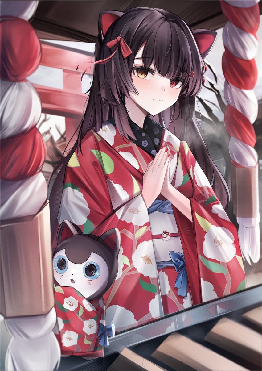 inui toko (nijisanji) drawn by simoxia