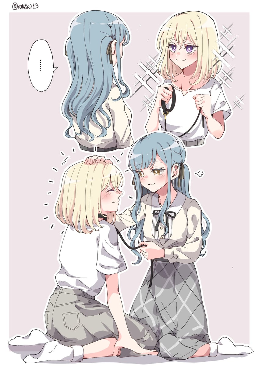 togawa sakiko and misumi uika (bang dream! and 1 more) drawn by rousei