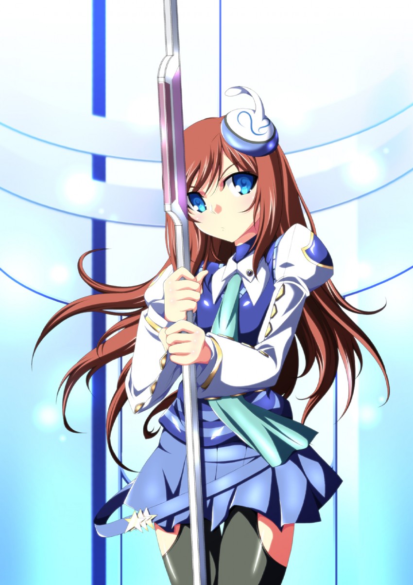 lumia waber (phantasy star and 2 more) drawn by ka2