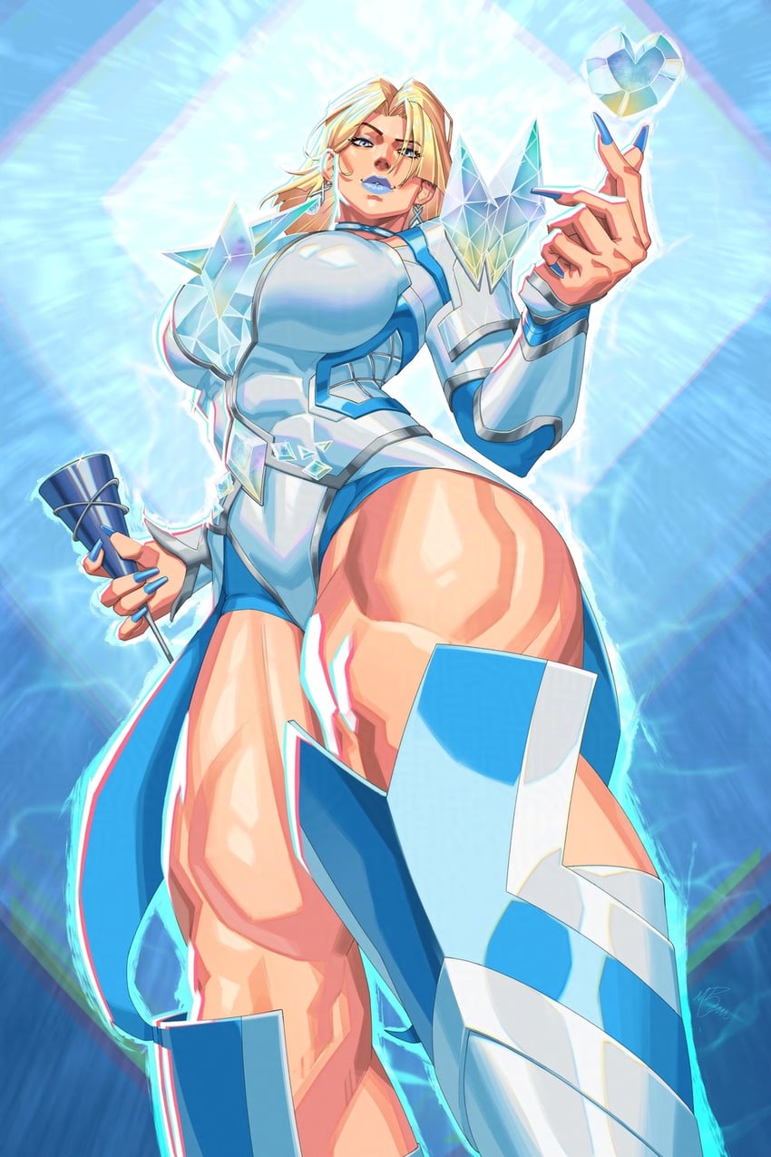 emma frost (marvel and 2 more) drawn by minh_pham