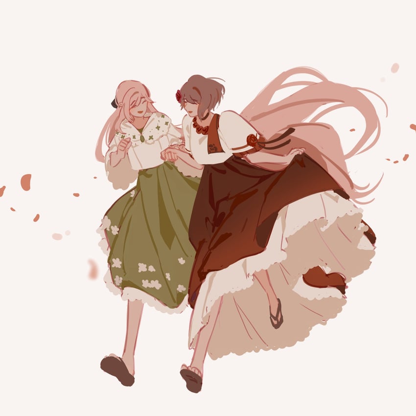 rita rossweisse and durandal (honkai and 1 more) drawn by ylceon