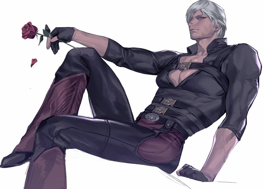 dante (devil may cry and 1 more) drawn by nonnon9977