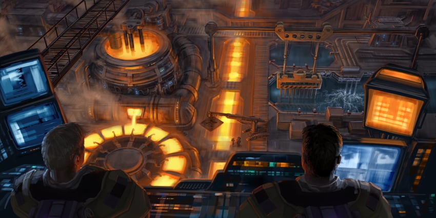 eve online and 1 more drawn by will_burns
