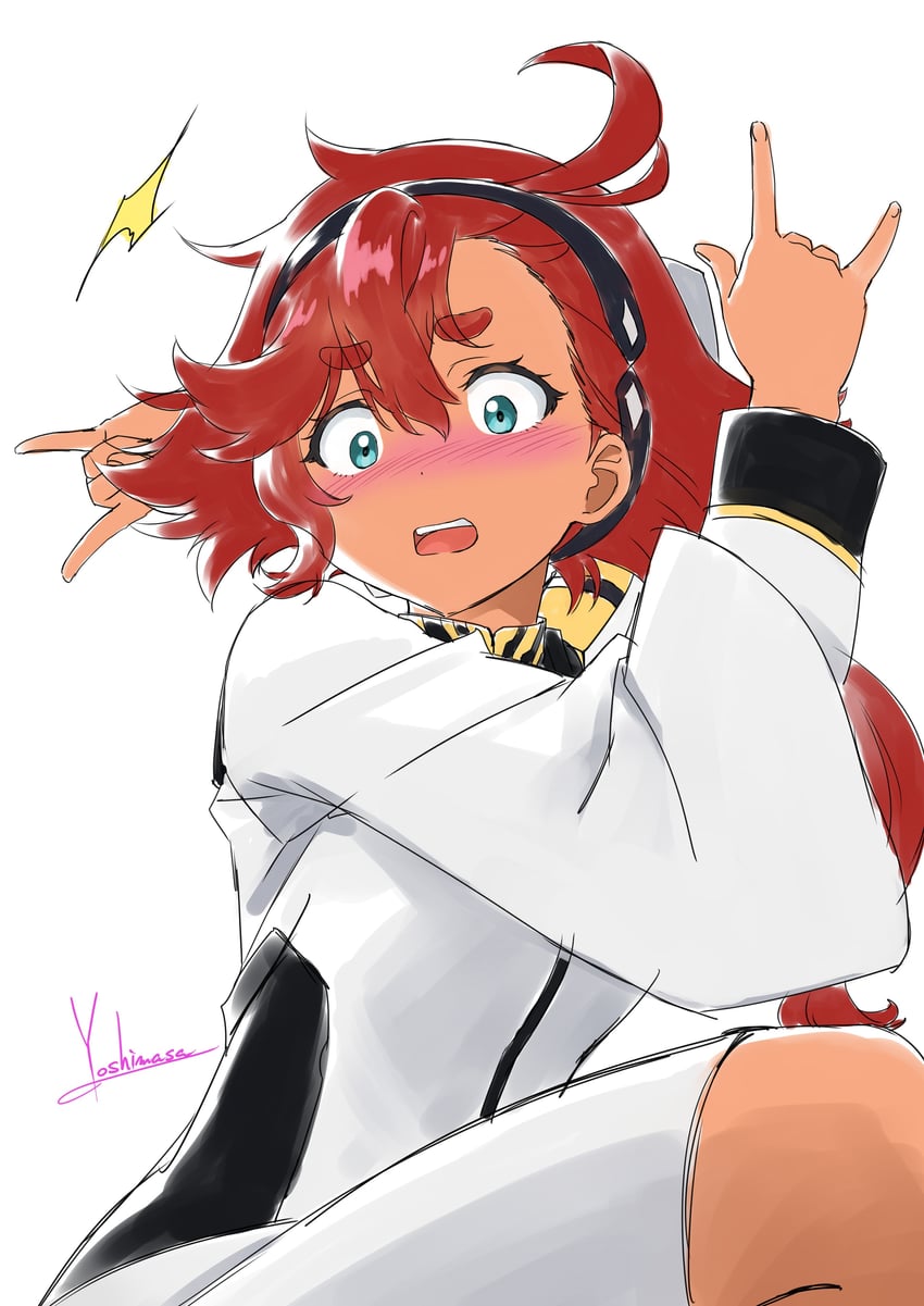 suletta mercury (gundam and 1 more) drawn by yoshinaga_masahiro