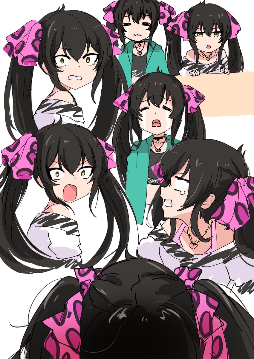 matoba risa (idolmaster and 2 more) drawn by roccamoya