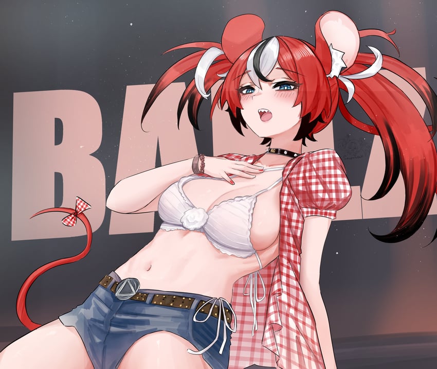 hakos baelz and kwon eun-bi (hololive and 1 more) drawn by soup_(soupysoull)