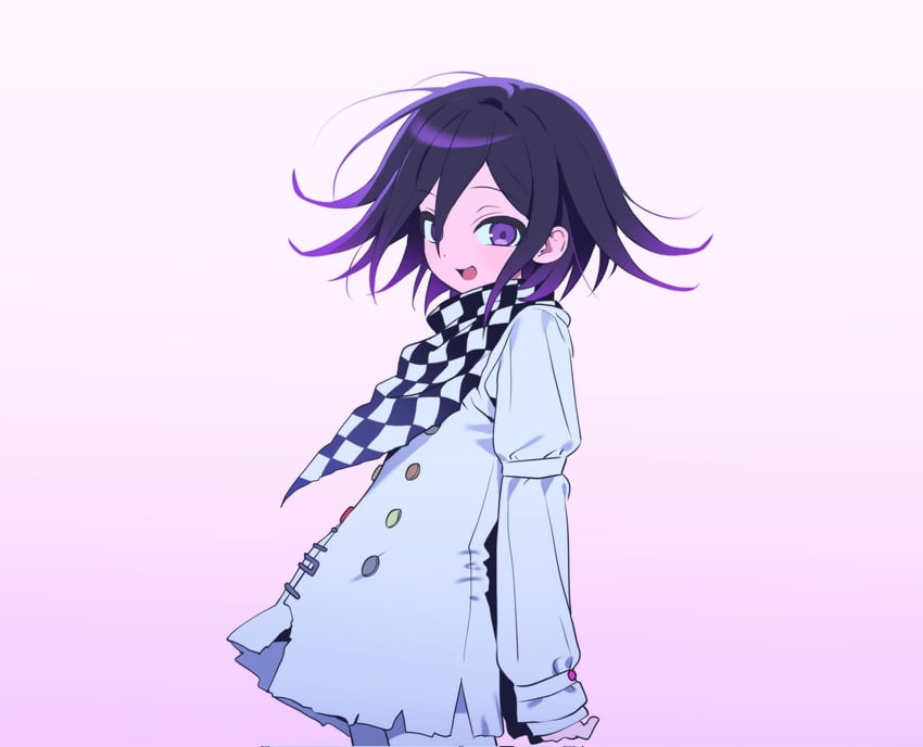oma kokichi (danganronpa and 1 more) drawn by kishu11037