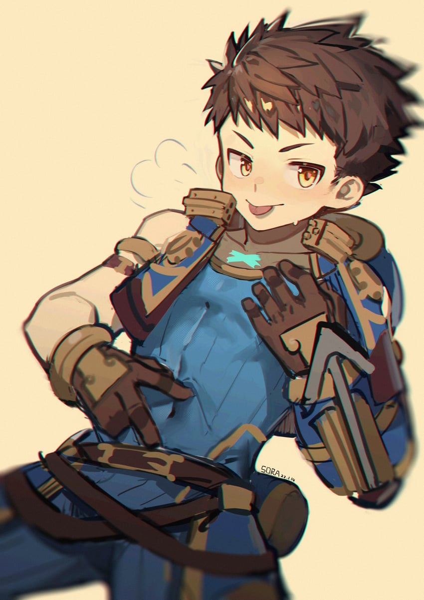 rex (xenoblade chronicles and 1 more) drawn by sora_(zwz030)