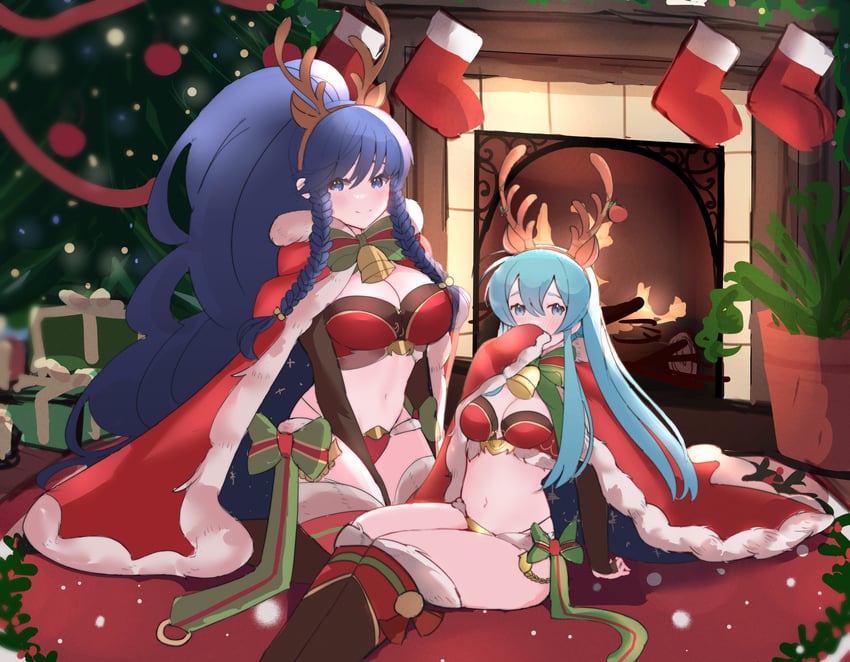 eirika, tana, and tharja (fire emblem and 3 more) drawn by juneplums