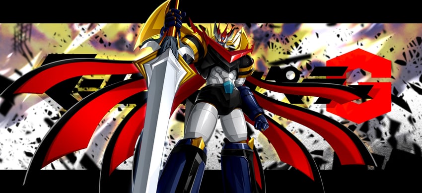 mazinemperor g (super robot wars and 3 more) drawn by ginga_no_kou
