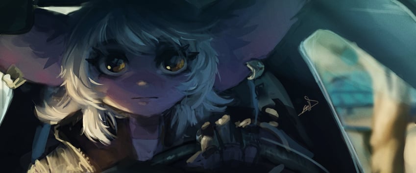 tristana and driver (league of legends and 1 more) drawn by sophyucha