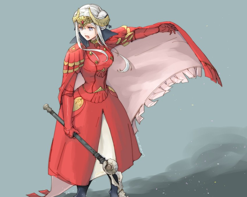 edelgard von hresvelg (fire emblem and 1 more) drawn by robaco