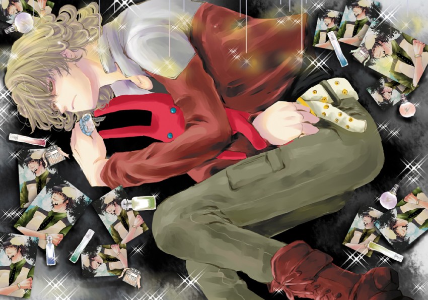 barnaby brooks jr. and kaburagi t. kotetsu (tiger & bunny) drawn by kosato01