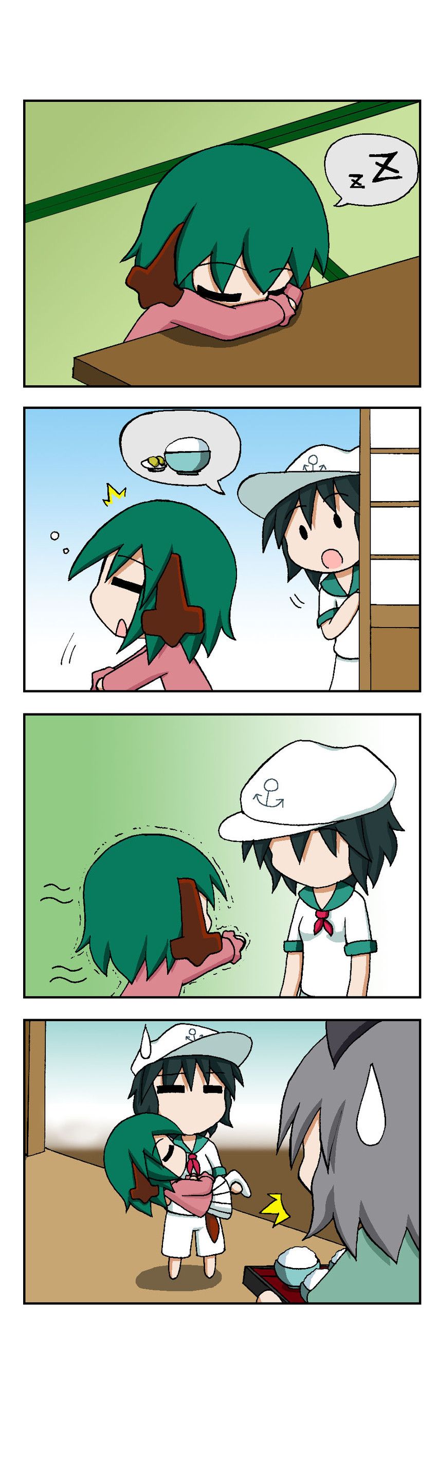 nazrin, murasa minamitsu, and kasodani kyouko (touhou) drawn by rakugaki-biyori