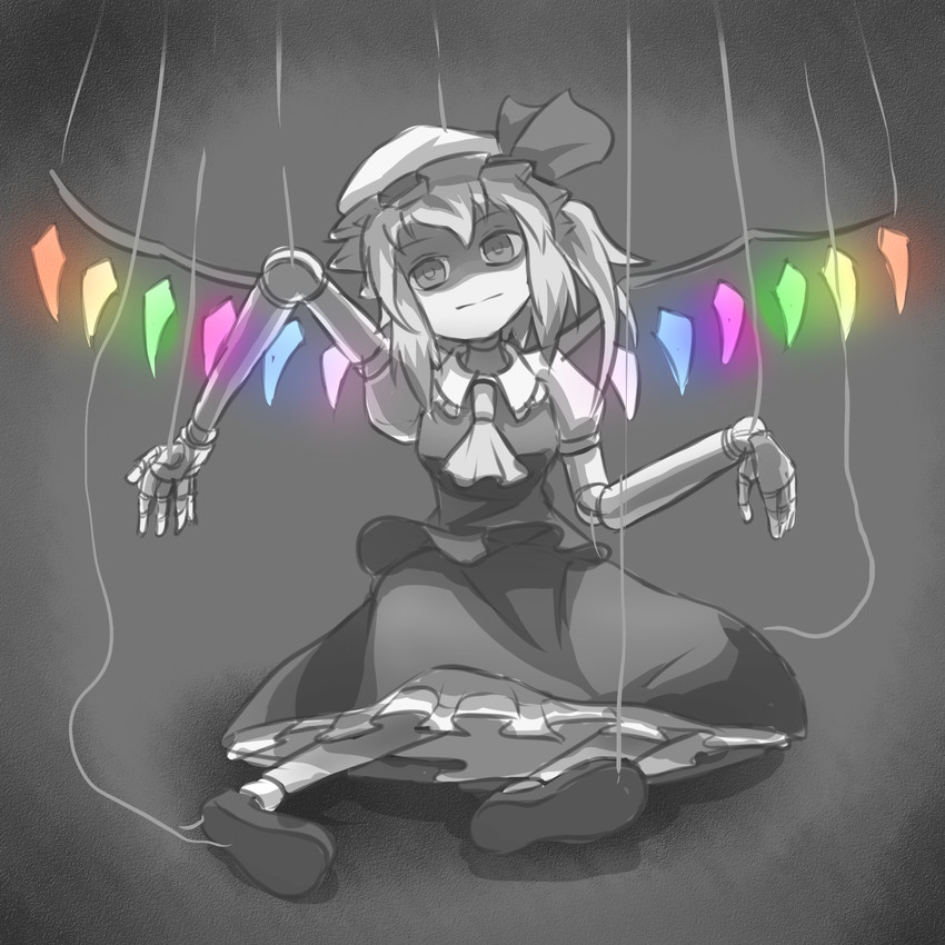 flandre scarlet (touhou) drawn by peroponesosu.