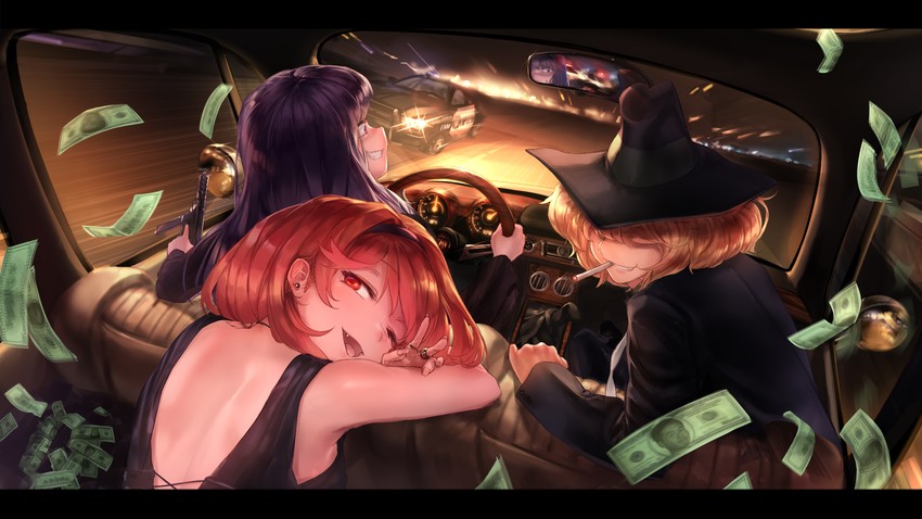 alice margatroid, patchouli knowledge, hinase, taisa, yajuu senpai, and 1 more (touhou and 4 more) drawn by megafaiarou_(talonflame_810)