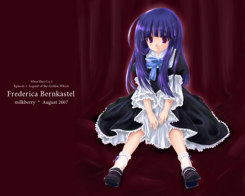 frederica bernkastel (umineko no naku koro ni) drawn by kisaragi_miyu