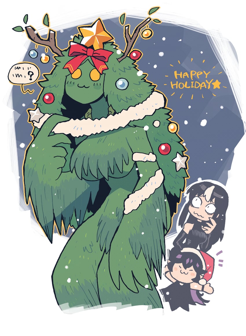 noss, zakuro, and swampy marsy (noss & zakuro) drawn by rariatto_(ganguri)