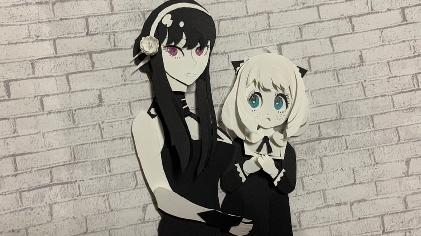 yor briar and anya (spy x family) drawn by zhanswork