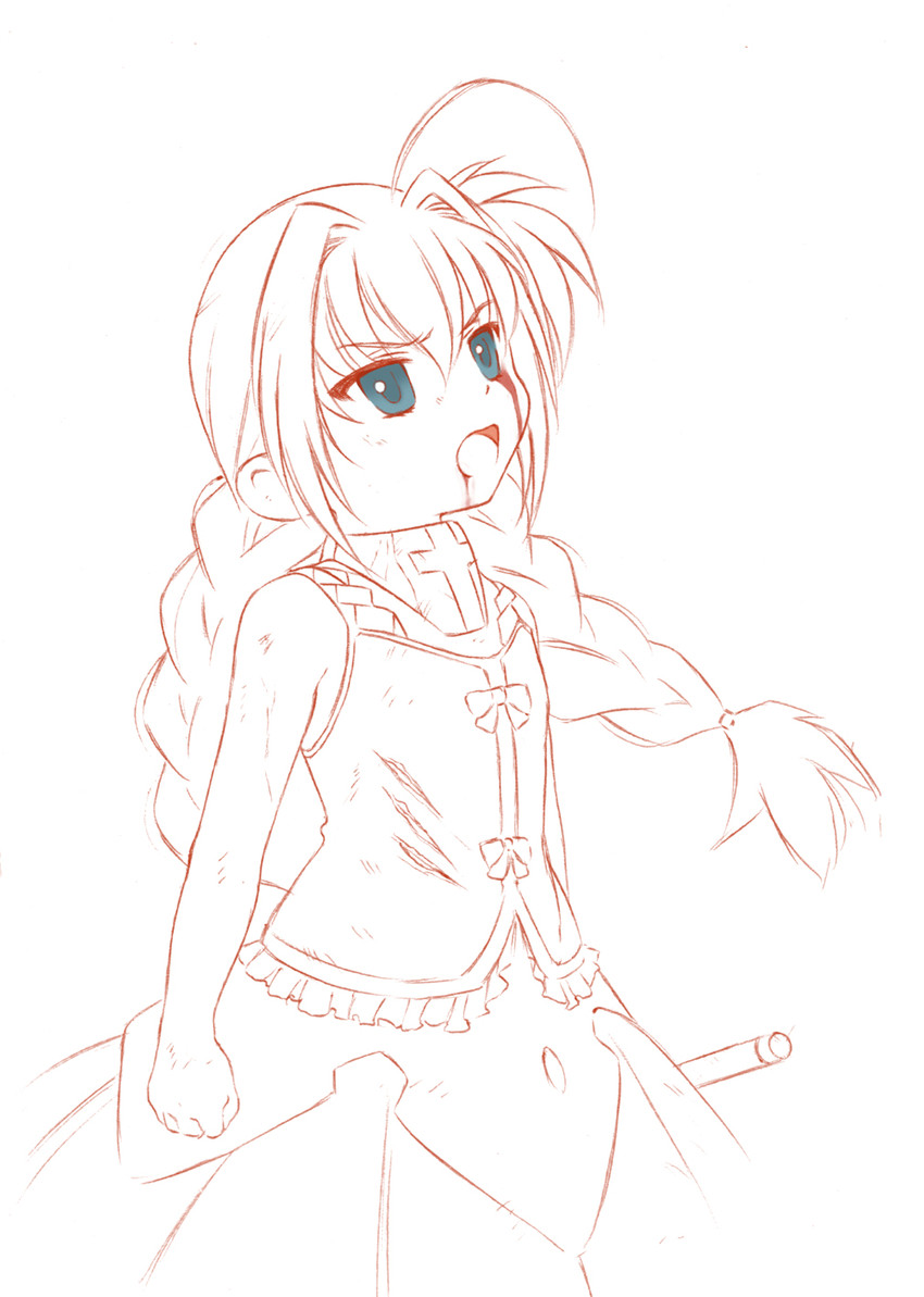 vita (lyrical nanoha and 3 more) drawn by shinanoya_(satanicad)
