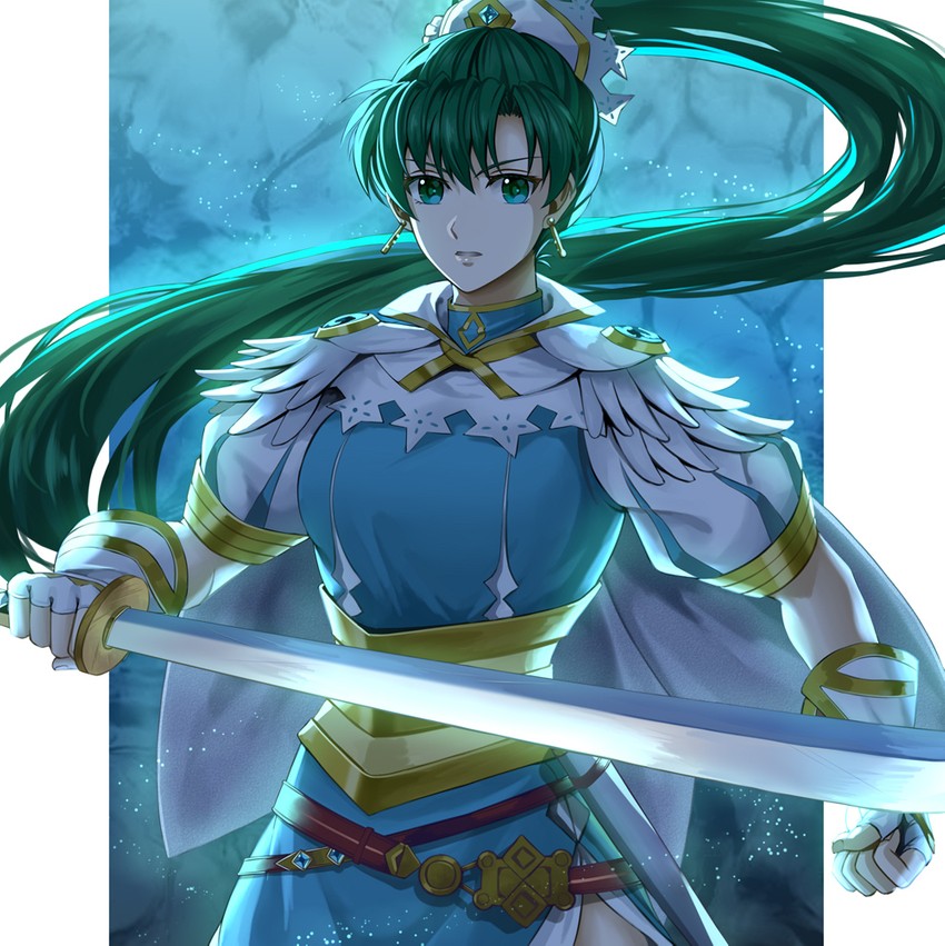 lyn (fire emblem and 2 more) drawn by delsaber