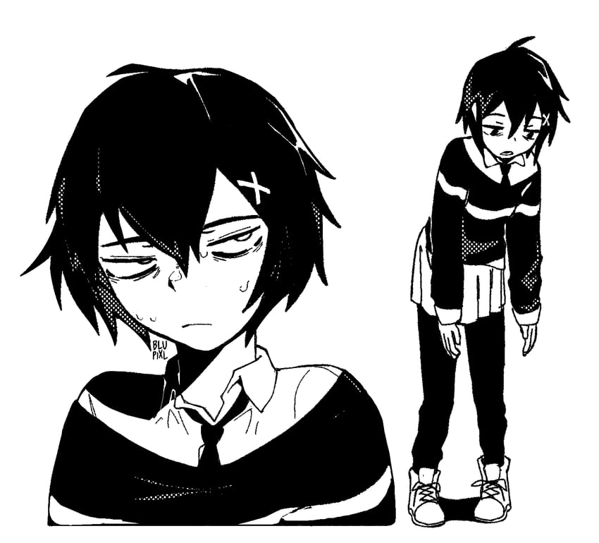 peni parker (marvel and 3 more) drawn by blupixl