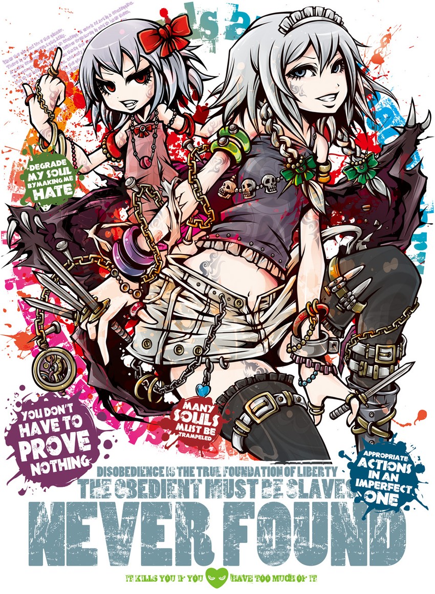 remilia scarlet and izayoi sakuya (touhou) drawn by project.c.k.