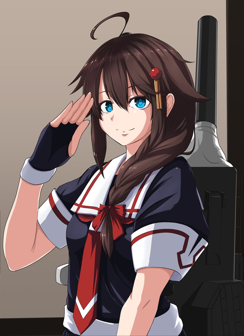 shigure and shigure kai ni (kantai collection) drawn by taida_jun