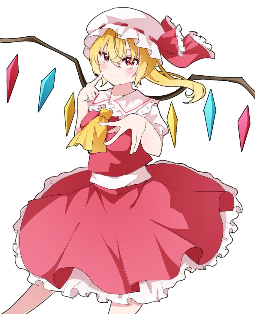 flandre scarlet (touhou) drawn by doko_ni_demo_iru_bakana_shojo