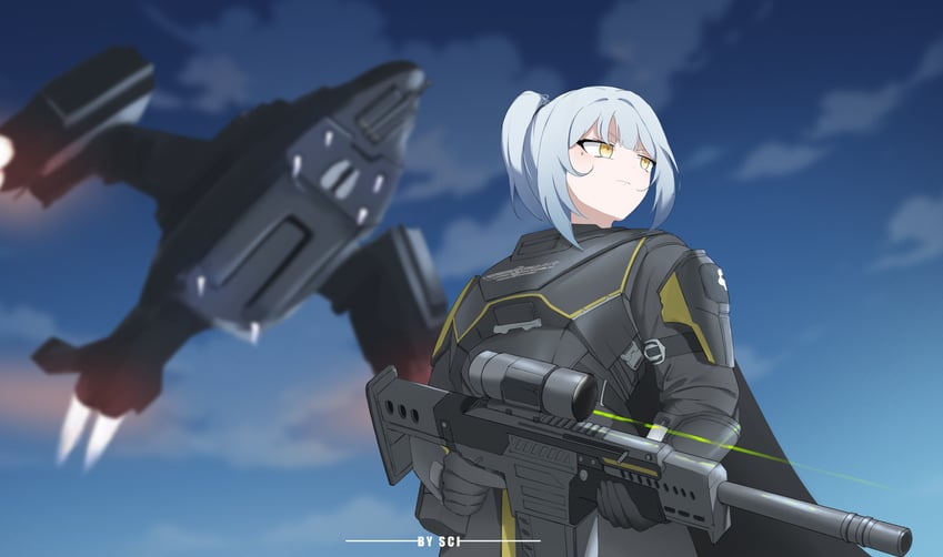 helldiver (helldivers and 1 more) drawn by sci_(31134306)