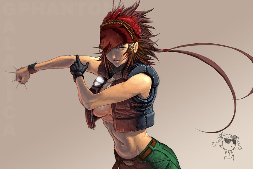 ralf jones and clark still (the king of fighters and 1 more) drawn by nekkeau