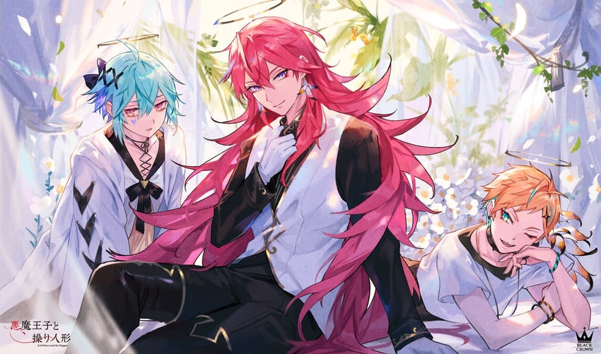 tis, kai, and mere (akuma ouji to ayatsuri ningyou) drawn by ozaki_domino