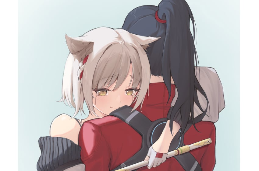 mio and noah (xenoblade chronicles and 1 more) drawn by nameless_ark