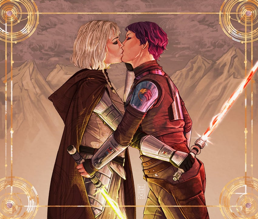 sabine wren and shin hati (star wars and 1 more) drawn by bloodbroox