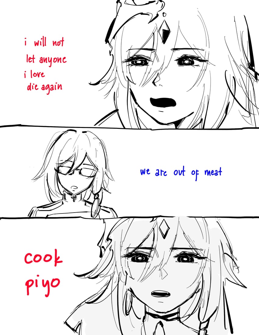 fu hua and herrscher of sentience (honkai and 1 more) drawn by muunchilde