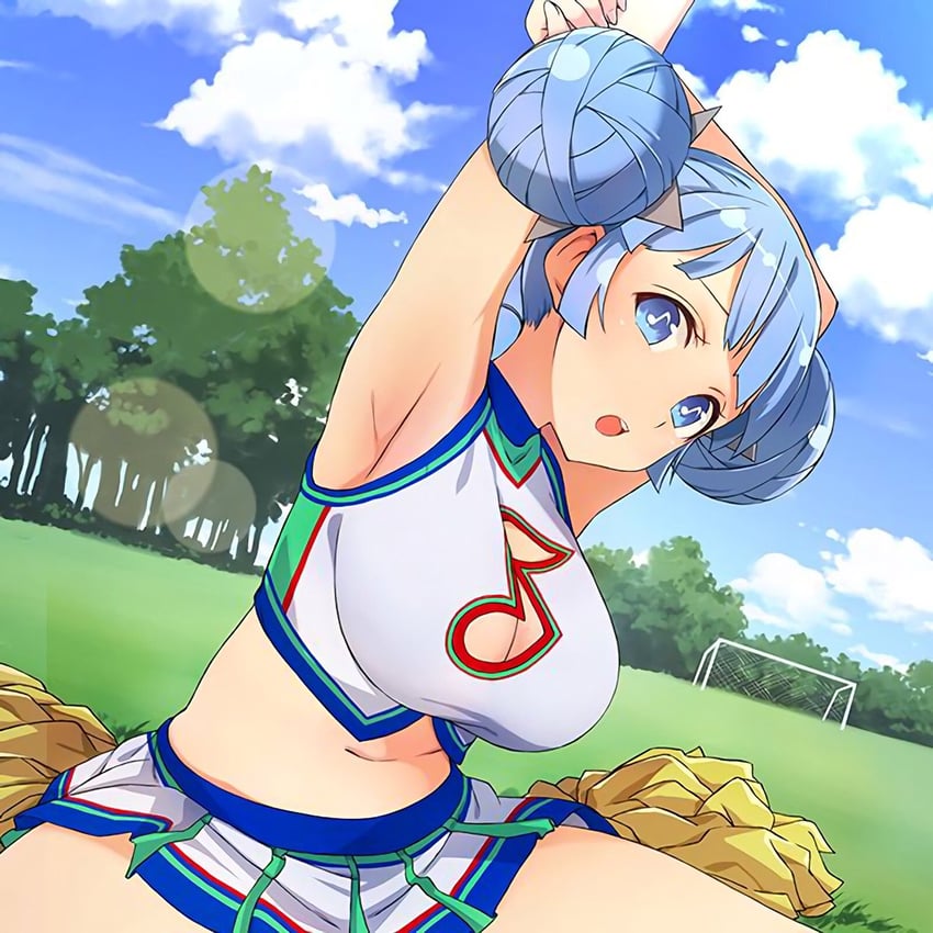 kanon (senran kagura and 1 more) drawn by yaegashi_nan