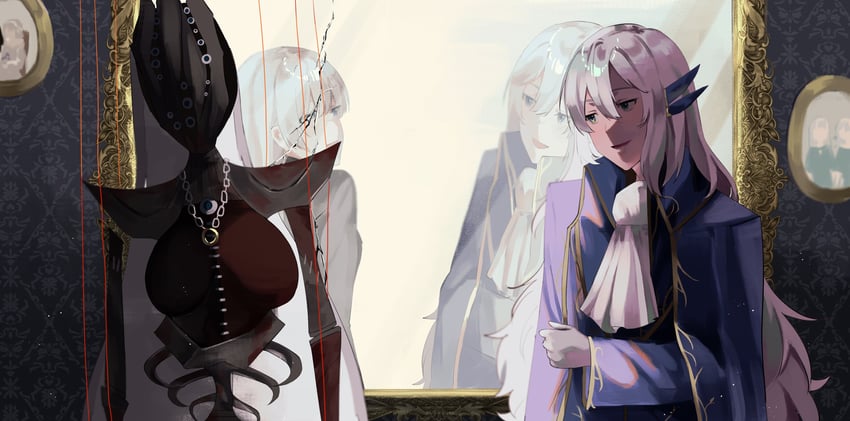 angelica and argalia (project moon and 1 more) drawn by msx_(mis4xi)
