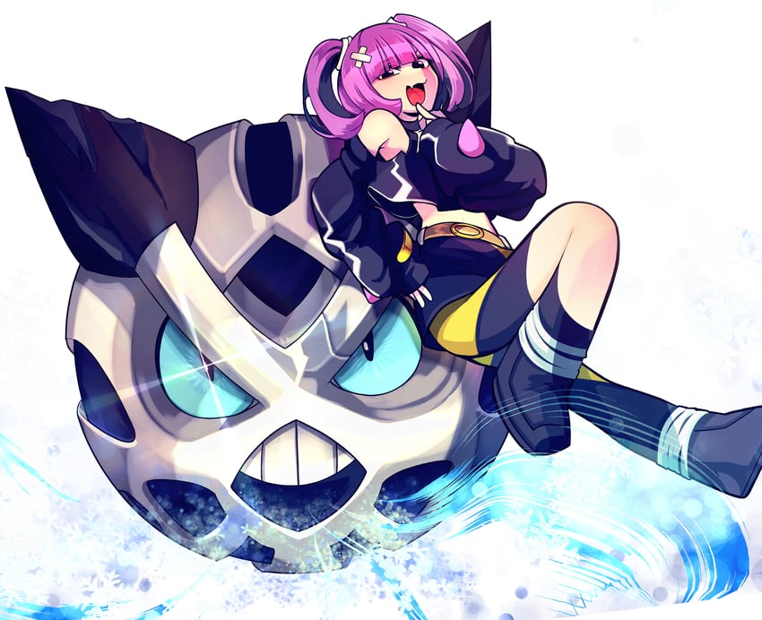 coral and glalie (pokemon and 1 more) drawn by dengaaaak0529